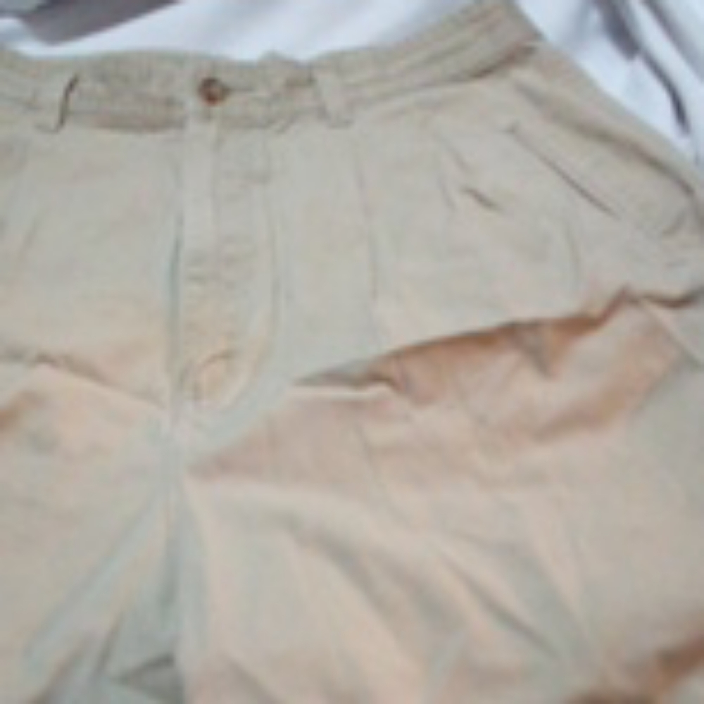 Brand New White Stag Dress Shorts